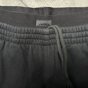 SKIMS Cotton Fleece Oversized Double Waistband Pant